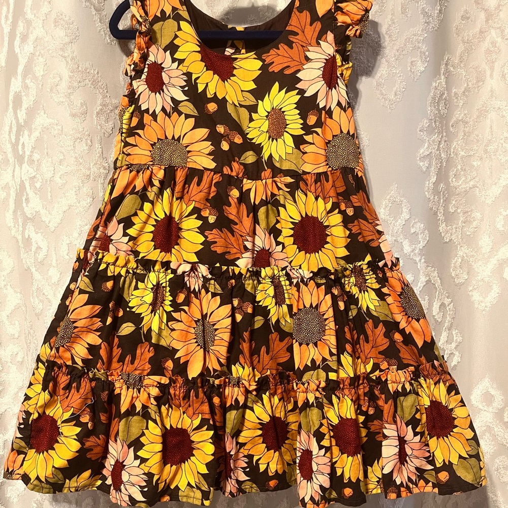 Girls flower dress